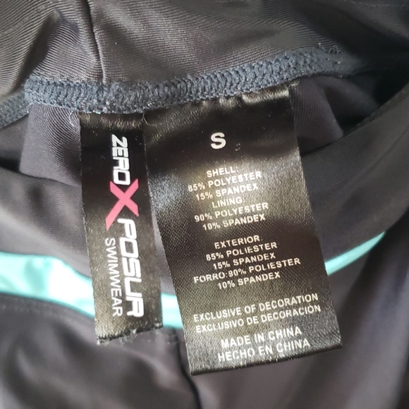 Zero Posur Swim Sz S - Picture 2 of 4
